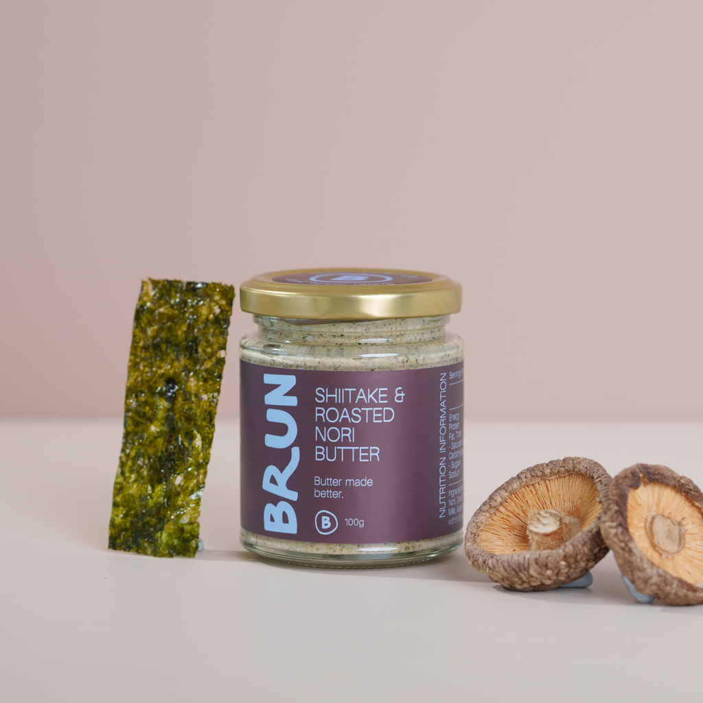 Shiitake & Roasted Nori Butter