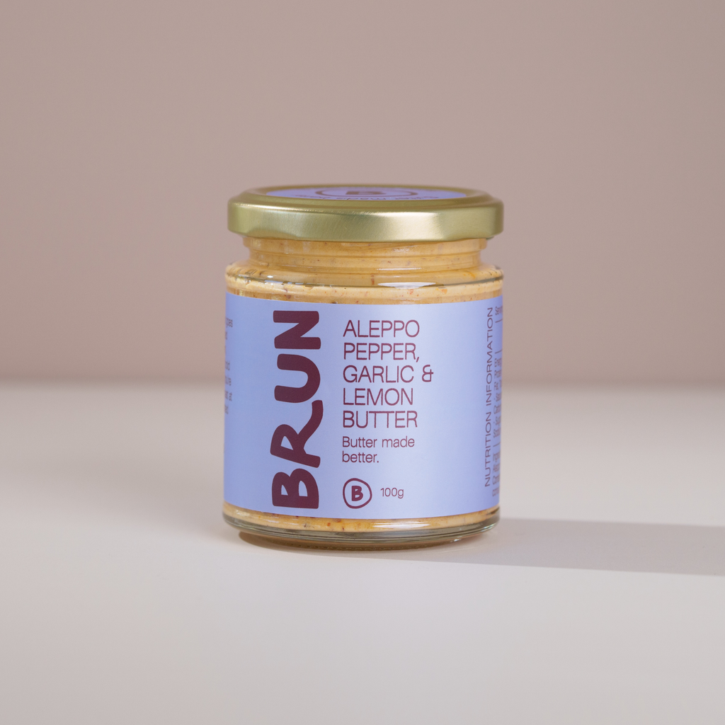 Aleppo Pepper, Garlic & Lemon Butter